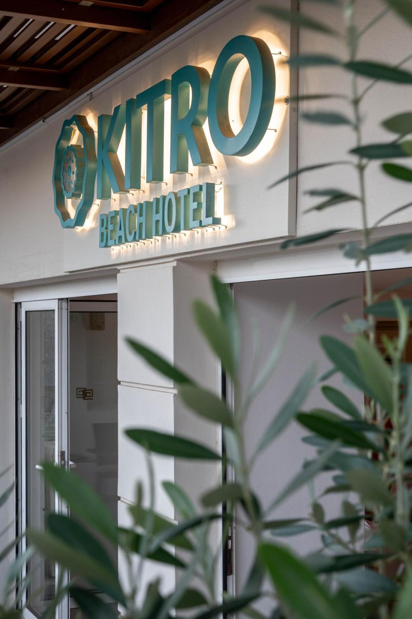Kitro Beach Hotel - Adults Only Agios Nikolaos Exteriör bild
